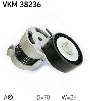 Tendicinghia, Cinghia Poly-V - VKM 38236 SKF